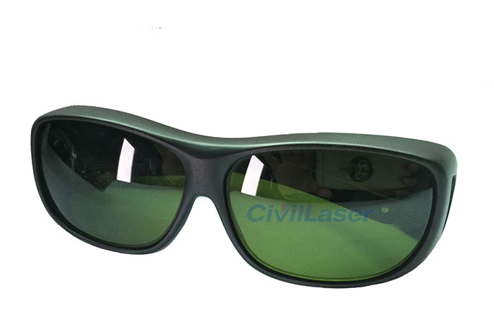 다중 파장 190-540nm/800-2000nm Laser Eyes Protection Glasses
